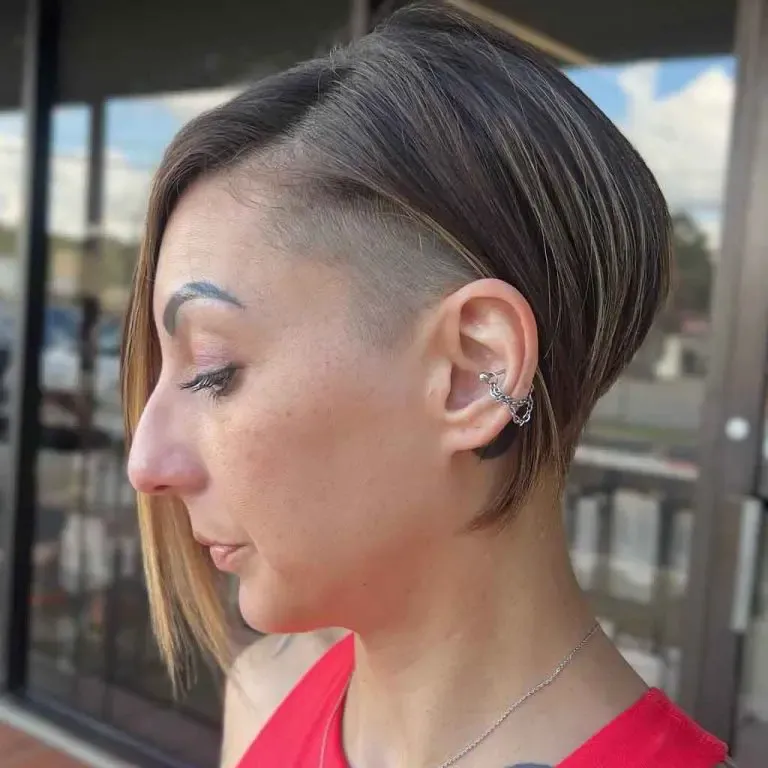 Chic Edge Undercut Bob