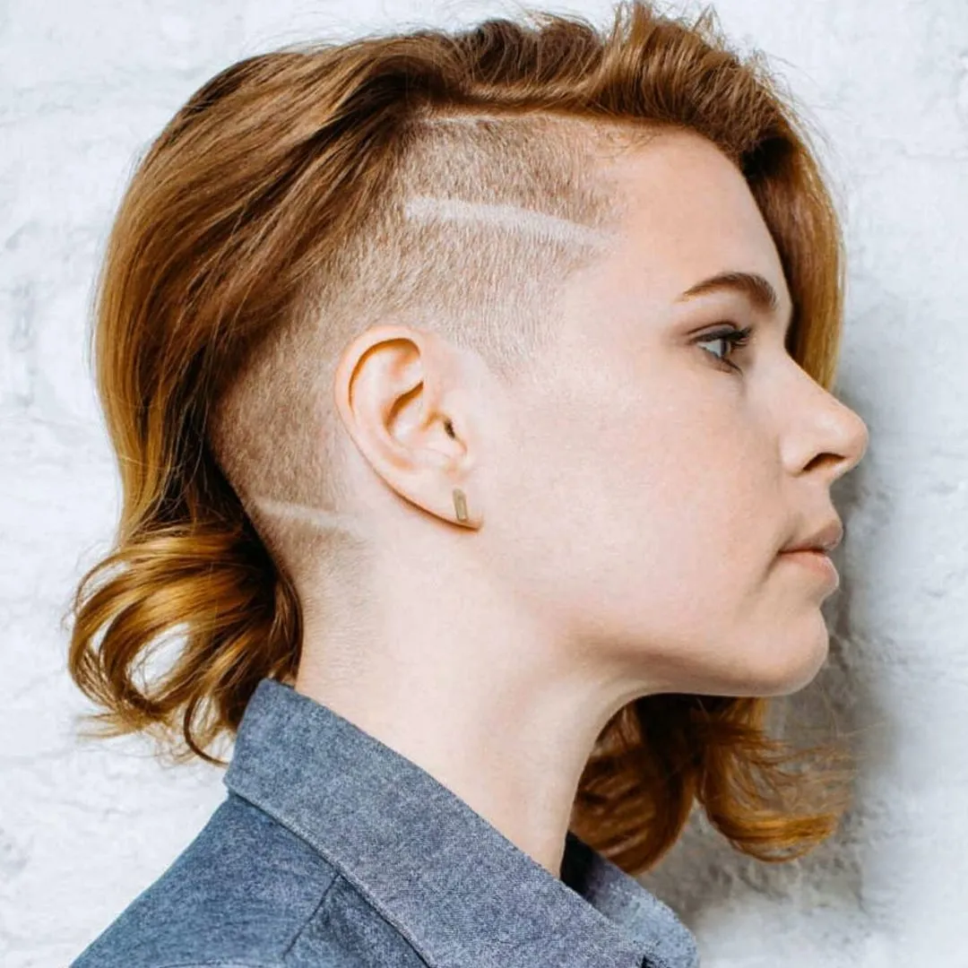 Bold Elegance Undercut Bob