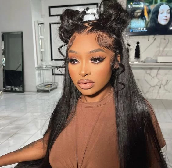 Playful Dual Bun Elegance