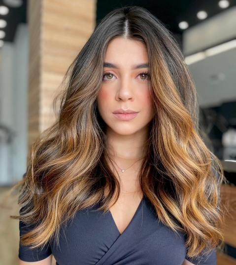 Golden Flowing Locks