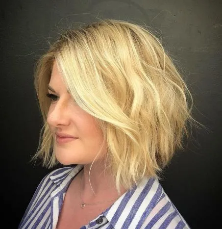 Effortless Blonde Bob