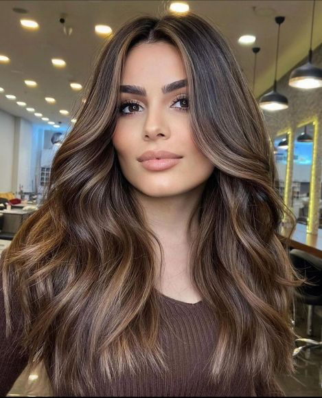 Radiant Caramel Waves