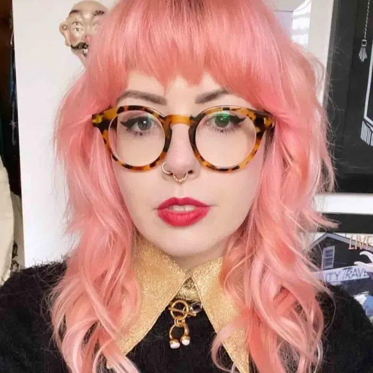 Blush Whirl Wolf Cut