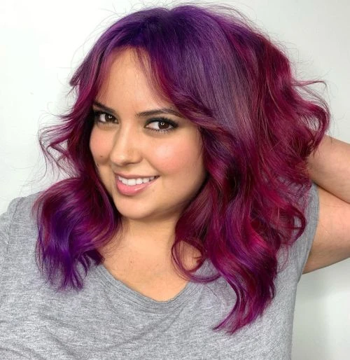 Edgy Violet Contrast