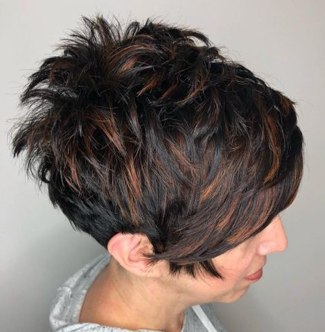 Textured Tousled Pixie Cut