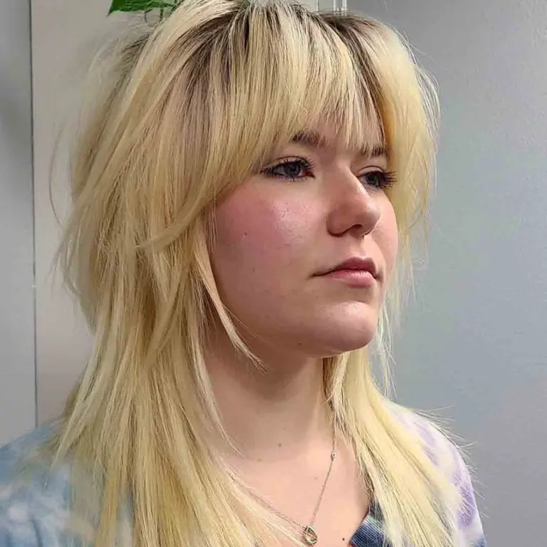 Layered Glow Wolf Cut