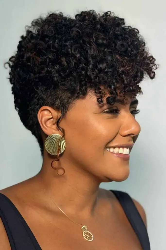 Bold & Defined Curly Pixie