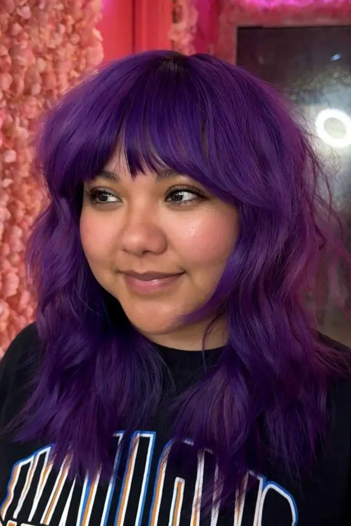 Electric Violet Waves