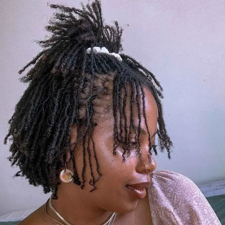 Elegant Twisted Crown Locs