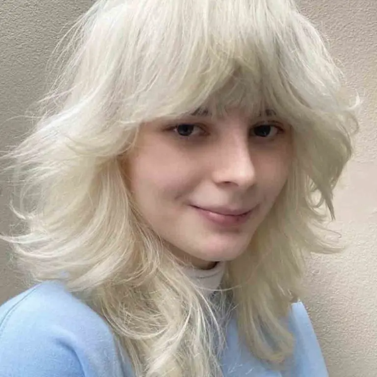 Golden Frost Wolf Cut