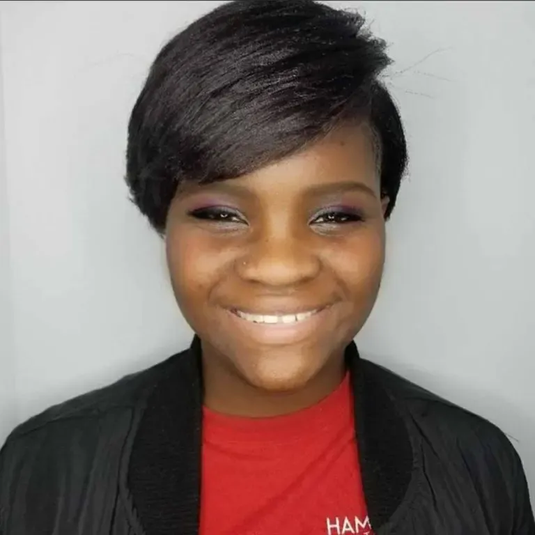 Silk-Smooth Pixie Elegance